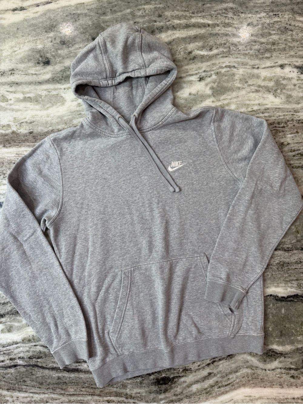 Nike Gray Pullover Hooded Sweatshirt
